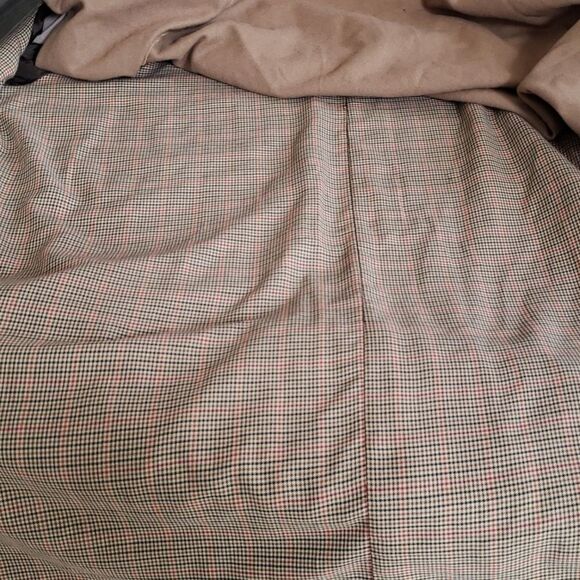 Ralph Lauren Trench Coat Mens 48R Olive Green Button Up Classic Old Money Luxury - Picture 9 of 9